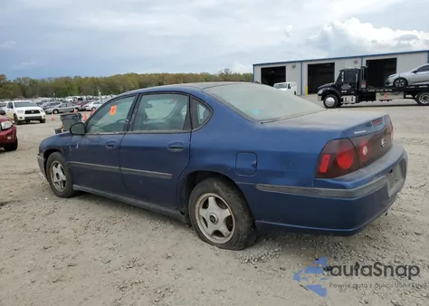 2003 Chevrolet Impala из США, поврежденный, VIN 2G1WF52E939451817